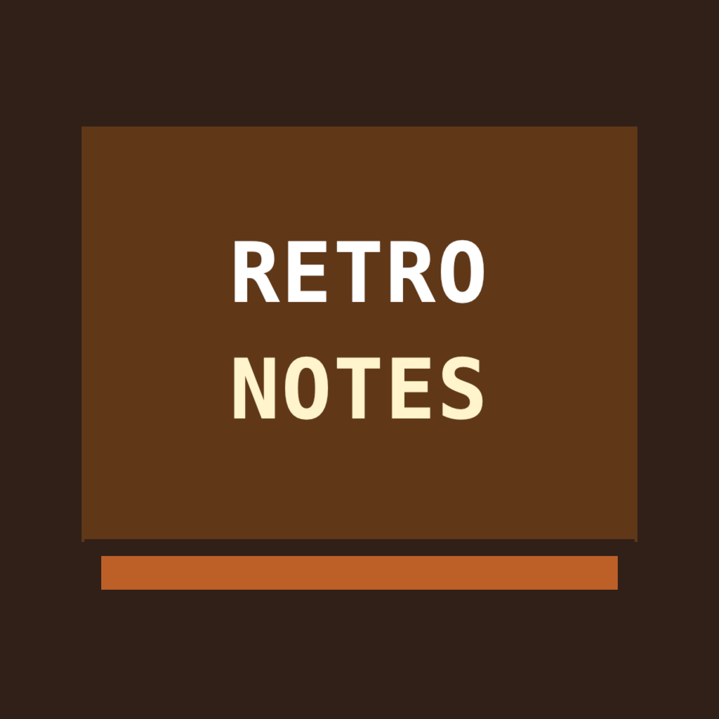 RetroNotes app icon